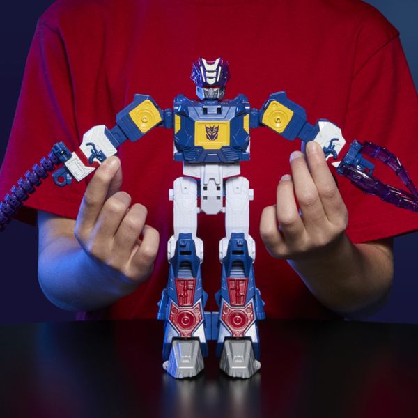 Transformers cyberworld, energon surge, soundwave esploratore degli abissi - TRANSFORMER