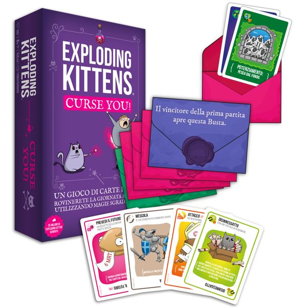 Exploding kittens – curse you! - EXPLODING KITTENS