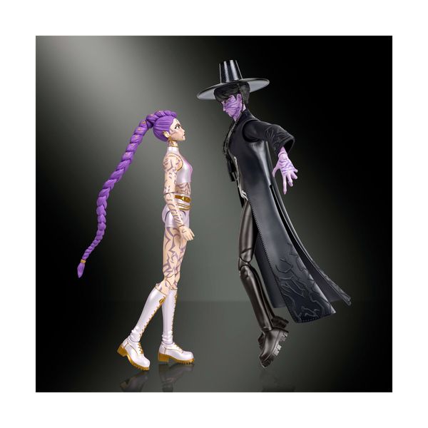Mattel kpop demon hunters rumi e jinu: confezione da 2 action figure battaglia finale - KPOP DEMON HUNTERS, MATTEL