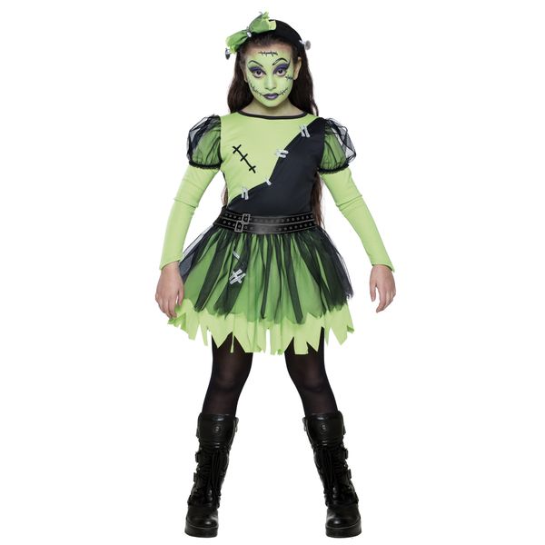 Costume travestimento halloween monster girl bambina - CARNAVAL QUEEN