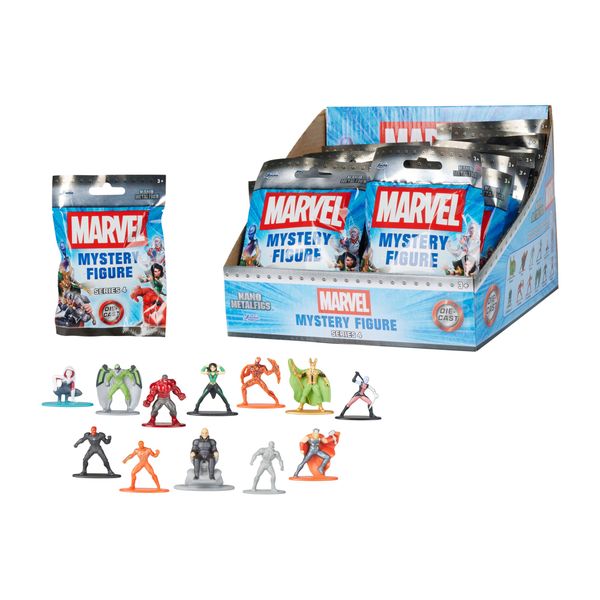 Marvel blind bag - personaggi 4 cm  - assortiti - MARVEL