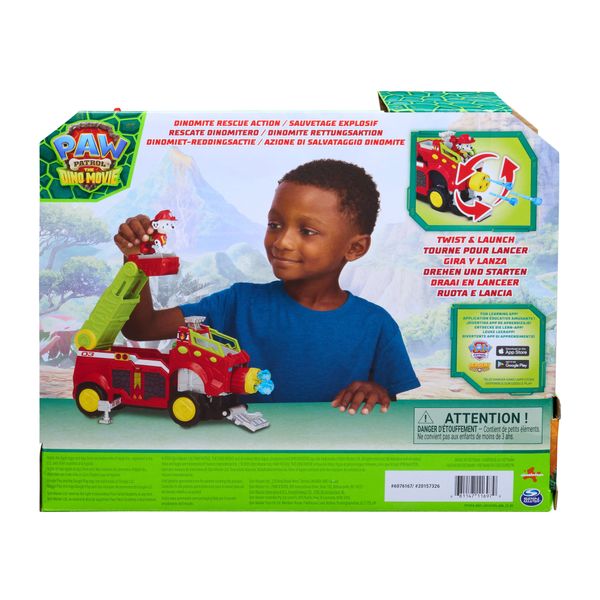 Paw patrol dino movie veicolo deluxe marshall - Paw Patrol