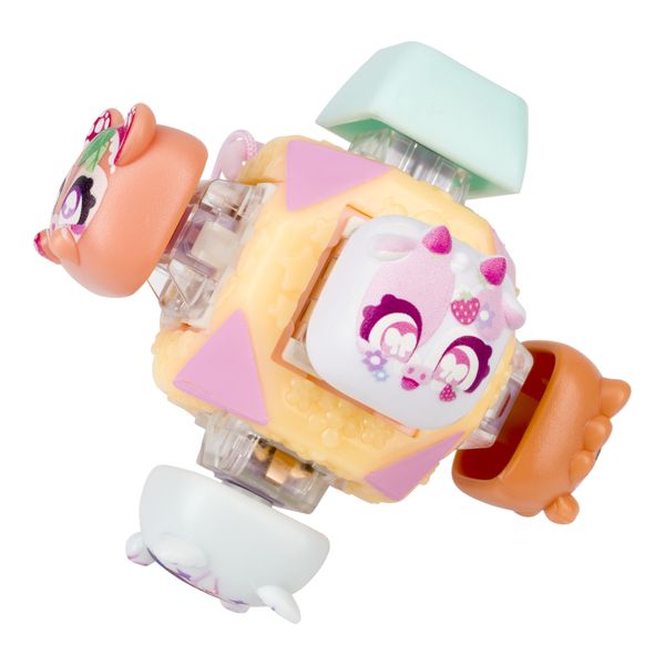 Clickeez bubble pops serie 3 - deluxe keychain portachiavi kawaii | clickeez collezionabili con effetto pop, personaggi da collezionare, da 6 anni - CLICKEEZ