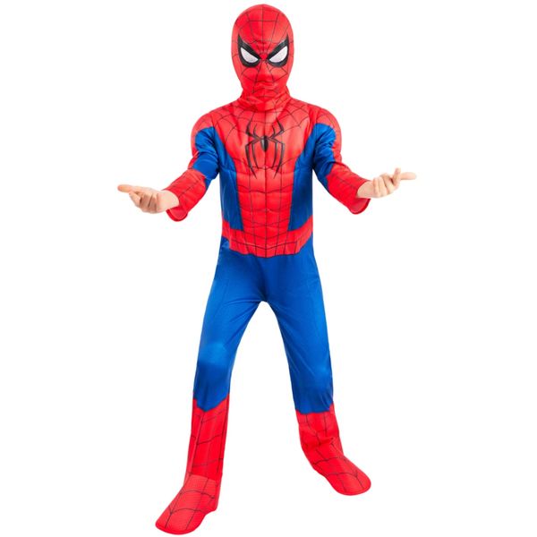 Rubies costume ufficiale di spider-man delux per bambini - Spiderman