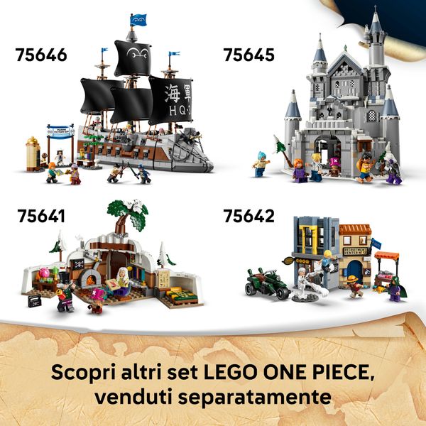 Lego one piece dori contro brogi – giganti di little garden - 75644 - ONE PIECE, LEGO