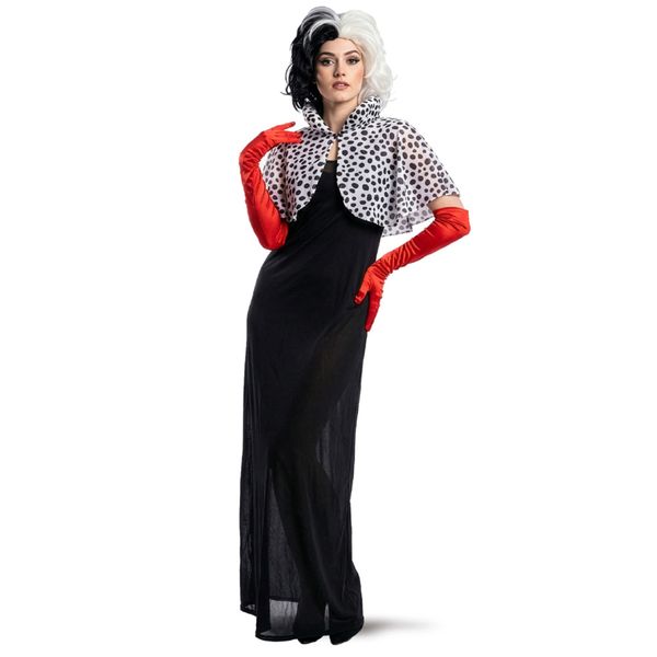 Costume diva maculata in busta con gancio - CARNIVAL TOYS