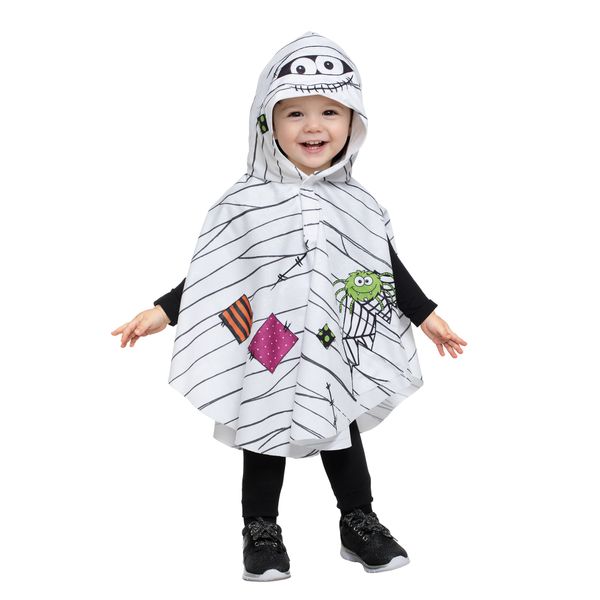 Costume travestimento halloween mantellina mummietta baby - CARNAVAL QUEEN