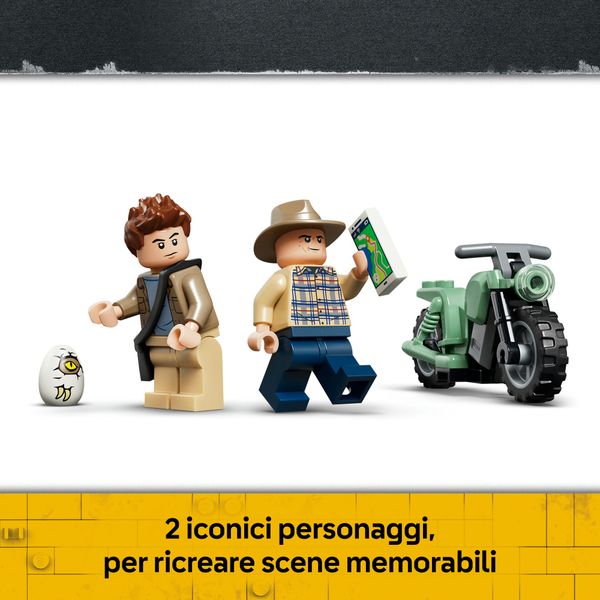 Lego jurassic world fuga dal dinosauro spinosauro - 77982 - Jurassic World, LEGO JURASSIC WORLD