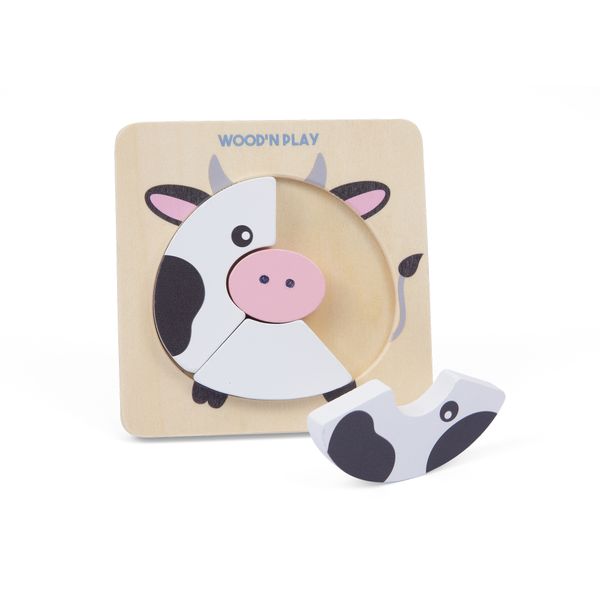 Mini puzzle 3d - WOOD 'N' PLAY