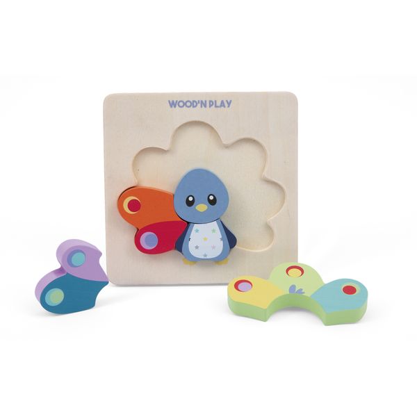 Mini puzzle 3d - WOOD 'N' PLAY