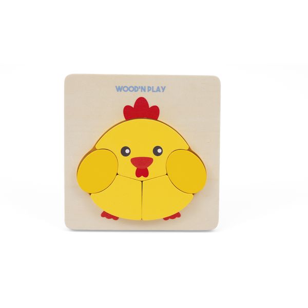 Mini puzzle 3d - WOOD 'N' PLAY
