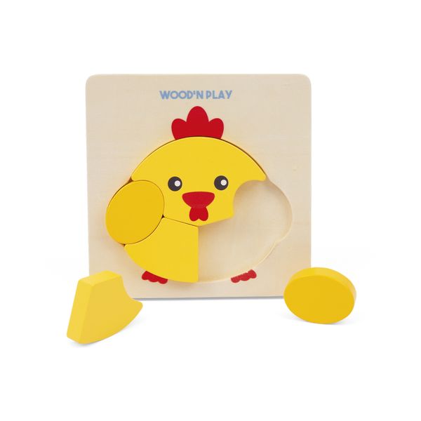 Mini puzzle 3d - WOOD 'N' PLAY