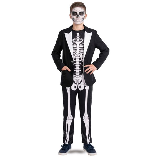 Costume lord skeleton in busta con gancio - CARNIVAL TOYS