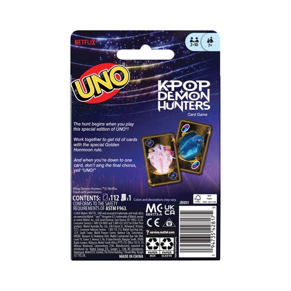 Uno kpop demon hunters - UNO