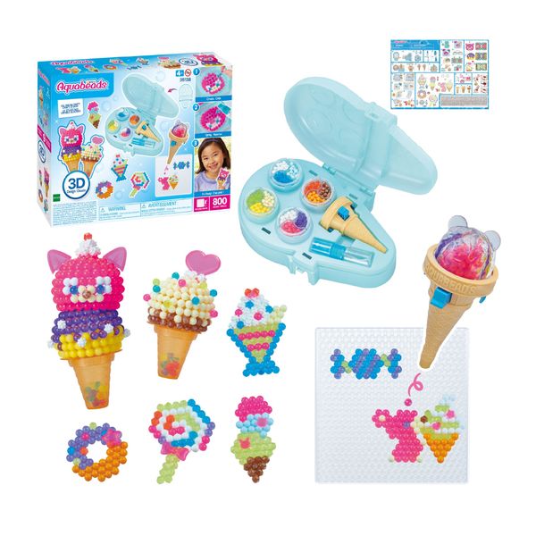 Aquabeads - ice cream party craft studio - AQUABEADS, SYLVANIAN FAMILY
