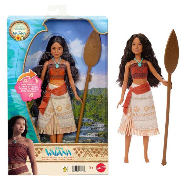 Mattel disney oceania - vaiana cantante - DISNEY PRINCESS, MATTEL, Barbie