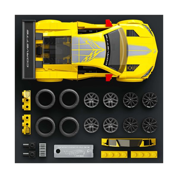 Mattel brick shop hot wheels '20 corvette c8.r - BRICK SHOP, MATTEL
