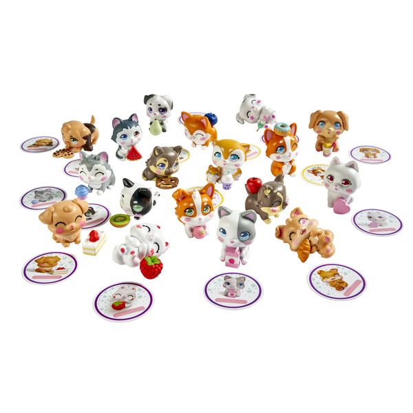 Kawaii pups - confezione con 4 cuccioli - assortito - SIMBA