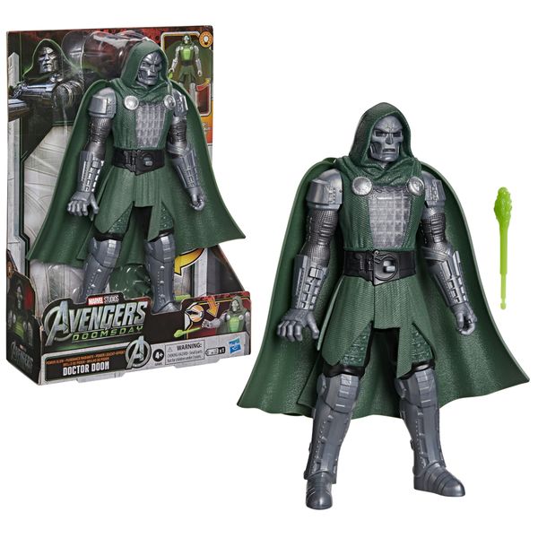 Hasbro marvel studios, avengers: doomsday, dottor destino luce di potere, action figure con effetti - Avengers