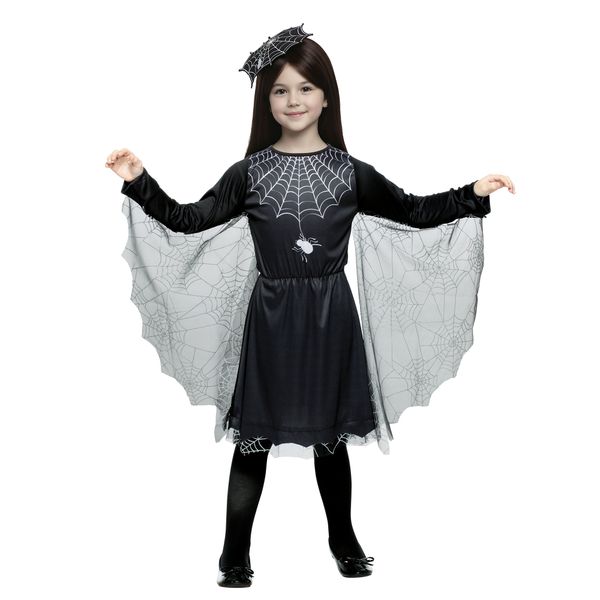 Costume travestimento halloween ragantelina bambina - CARNAVAL QUEEN
