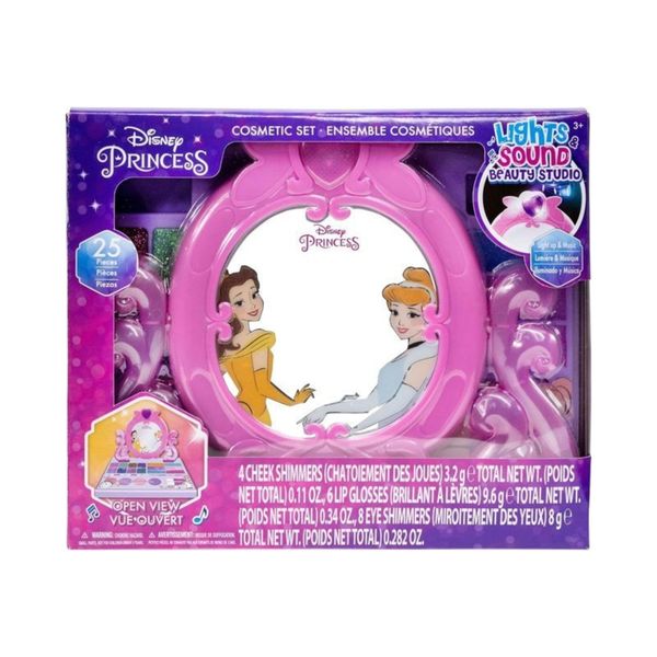 Princess light up mirror cosmetic set - DISNEY PRINCESS