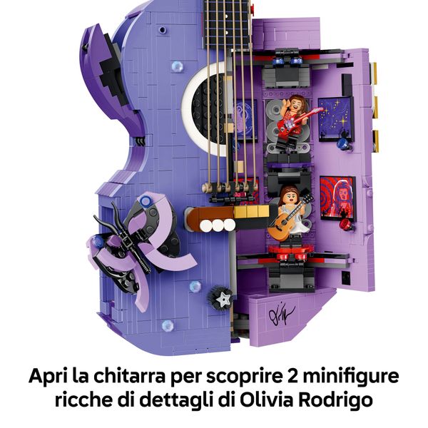 Lego editions music la chitarra bicolore di olivia rodrigo - 43031 - LEGO EDITIONS
