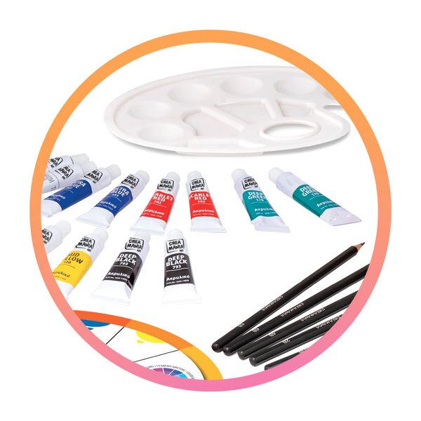 Mega set artistico di pittura - CREA MANIA