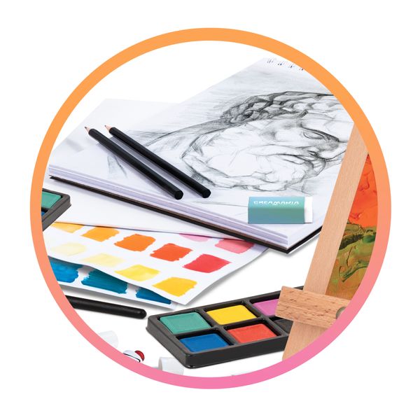 Mega set artistico di pittura - CREA MANIA