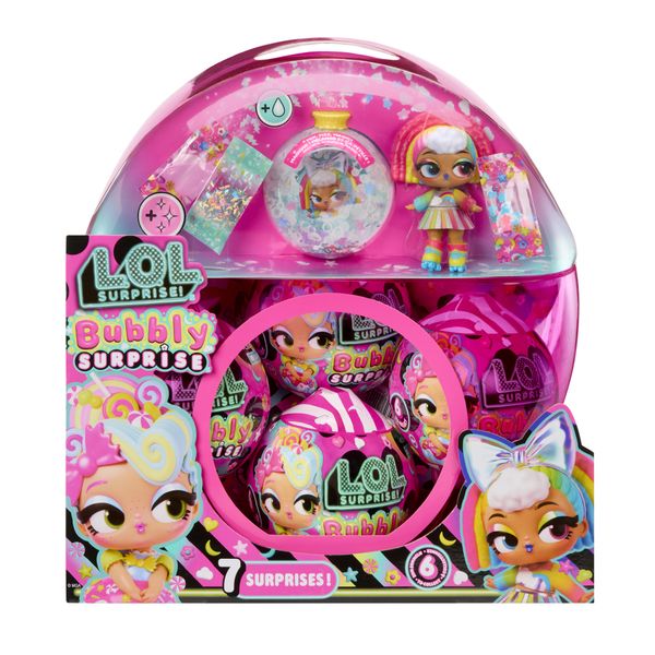 L.o.l. surprise! bubbly surprise tots – bambolina da collezione con 7 sorprese, 6 personaggi da collezionare - LOL