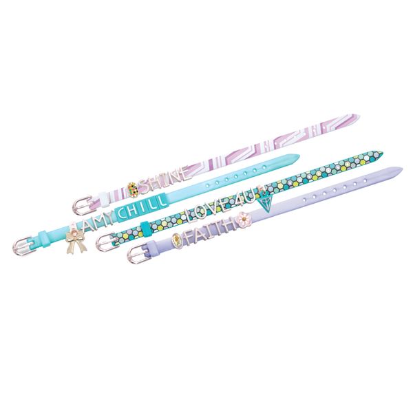 Set bracciali con lettere good vibes - CREA MANIA
