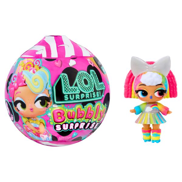 L.o.l. surprise! bubbly surprise tots – bambolina da collezione con 7 sorprese, 6 personaggi da collezionare - LOL