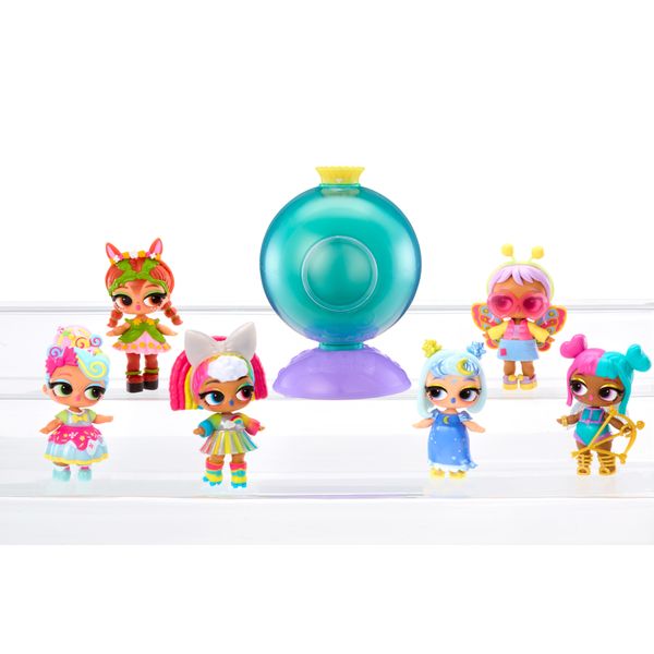 L.o.l. surprise! bubbly surprise tots – bambolina da collezione con 7 sorprese, 6 personaggi da collezionare - LOL