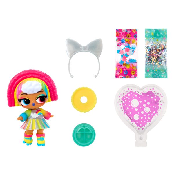 L.o.l. surprise! bubbly surprise tots – bambolina da collezione con 7 sorprese, 6 personaggi da collezionare - LOL