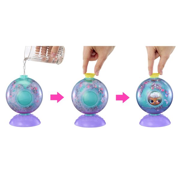 L.o.l. surprise! bubbly surprise tots – bambolina da collezione con 7 sorprese, 6 personaggi da collezionare - LOL