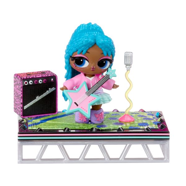L.o.l. surprise! music festival furniture packs – set di mobili con bambolina esclusiva, 4 modelli da collezionare - LOL