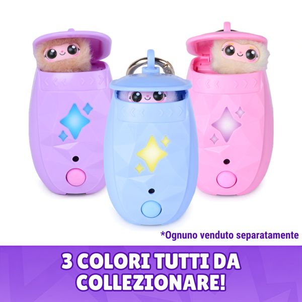 Peekimo, animale domestico interattivo blu, 5+ anni - SPINMASTER