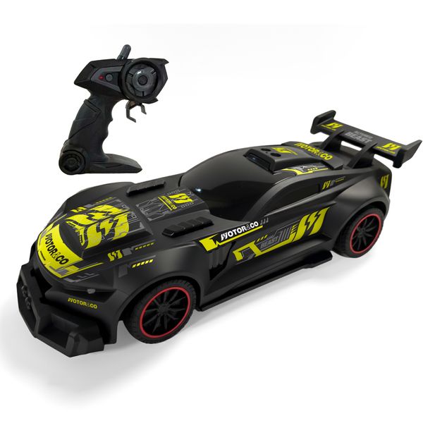 Muscle car rc 2.4ghz w/light 1:10 - MOTOR & CO.