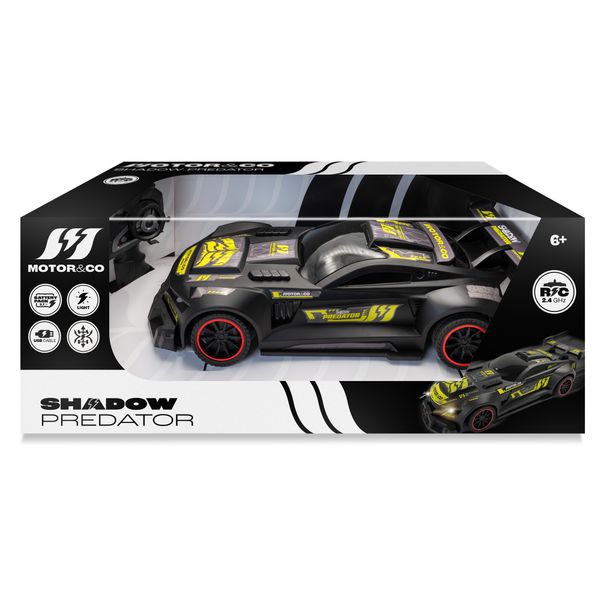 Muscle car rc 2.4ghz w/light 1:10 - MOTOR & CO.