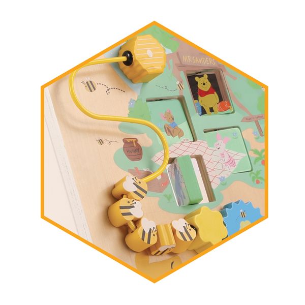 Baby walker in legno - winnie the pooh - WOOD 'N' PLAY