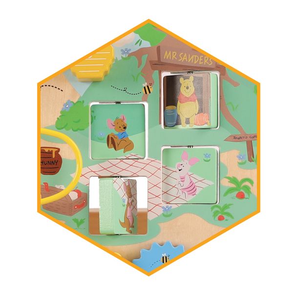 Baby walker in legno - winnie the pooh - WOOD 'N' PLAY