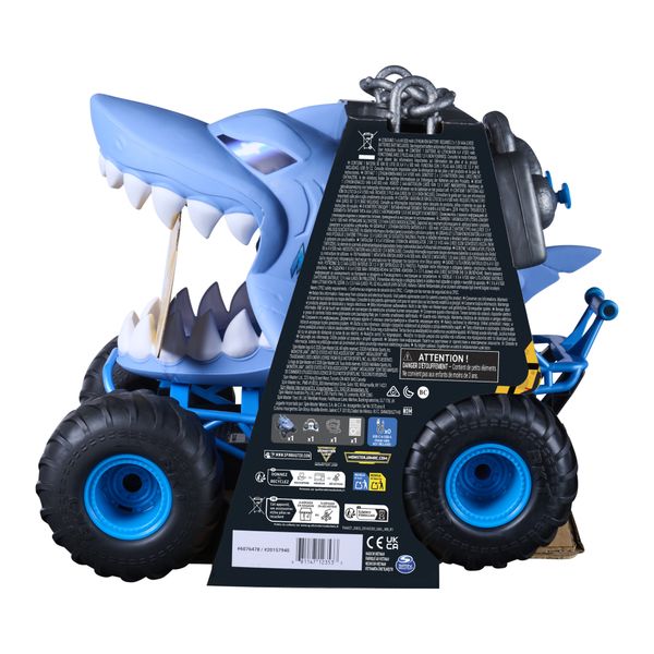 Monster jam, scala 1:15, chomping megalodon rc telecomandato interattivo 4+ - MONSTER JAM