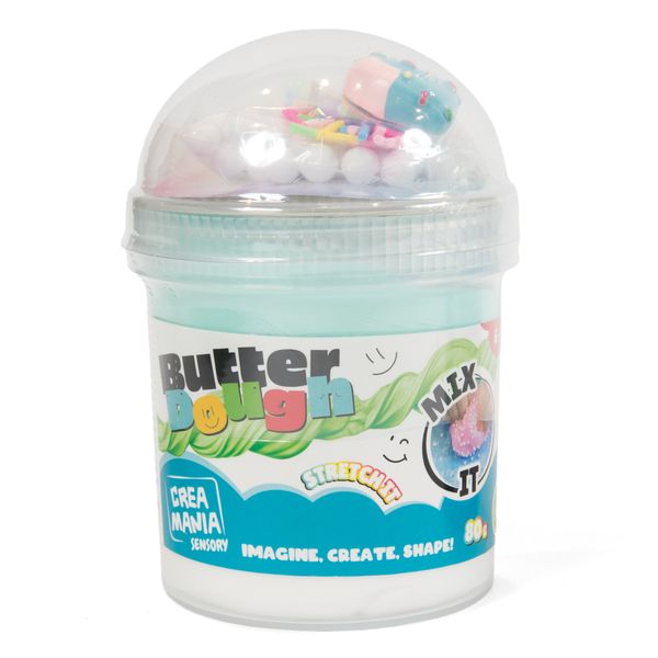 Butter dough small - barattolo 80 gr - 6 modelli assortiti - CREA MANIA