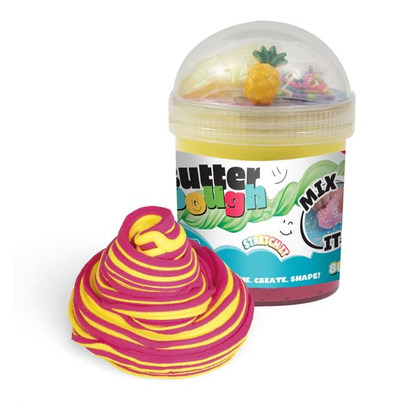 Butter dough small - barattolo 80 gr - 6 modelli assortiti - CREA MANIA