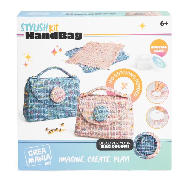 Crea la tua borsetta - modello assortito in 2 colori - CREA MANIA