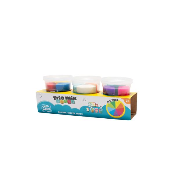 Trio mix dough - pasta da modellare - CREA MANIA