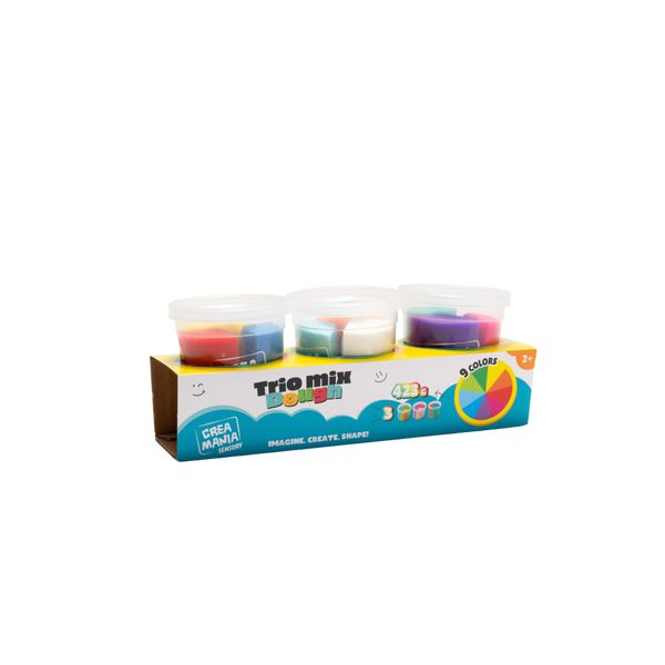 Trio mix dough - pasta da modellare - CREA MANIA