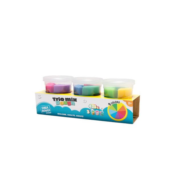 Trio mix dough - pasta da modellare - CREA MANIA