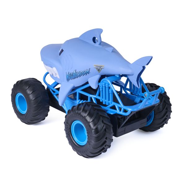 Monster jam, scala 1:15, chomping megalodon rc telecomandato interattivo 4+ - MONSTER JAM