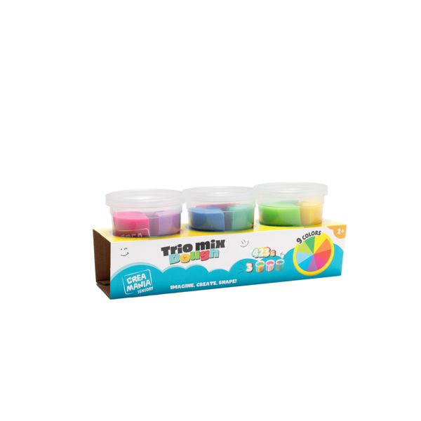 Trio mix dough - pasta da modellare - CREA MANIA