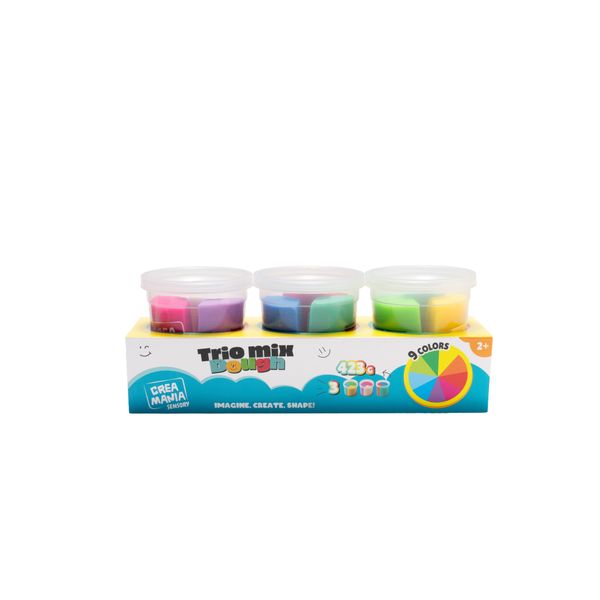 Trio mix dough - pasta da modellare - CREA MANIA